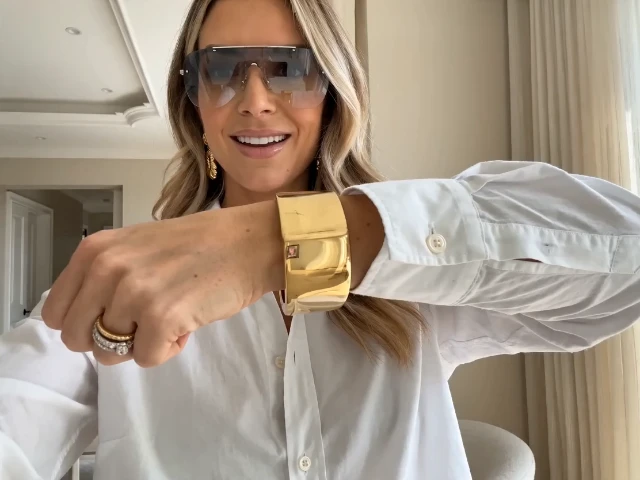 Luxury UGC: Gold Cuff Jewelry Reveal